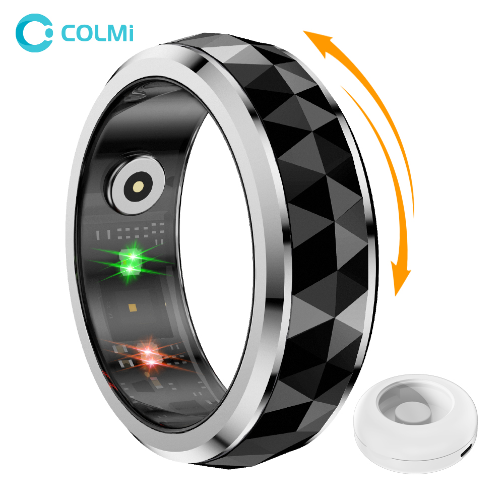 Smart Ring Health - 2024 COLMI 남성용 스마트 링, 피젯