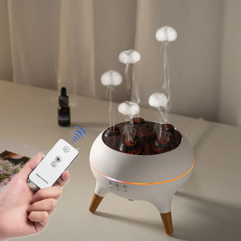 Electronics Gadgets For Home - 다이나믹 해파리 가습기 250ml 에센셜 오일