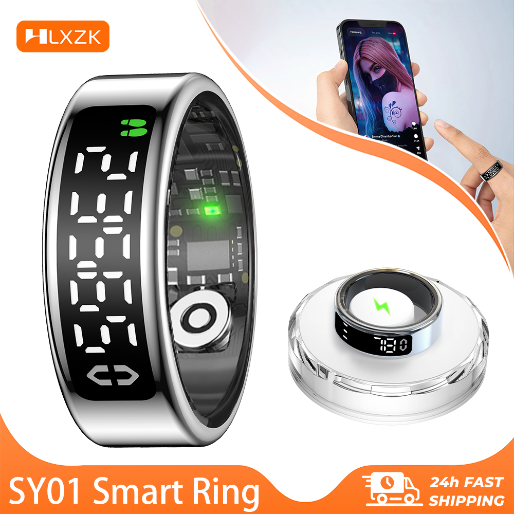 Smart Ring Health - LED 스크린이 장착된 SY01 스마트 링