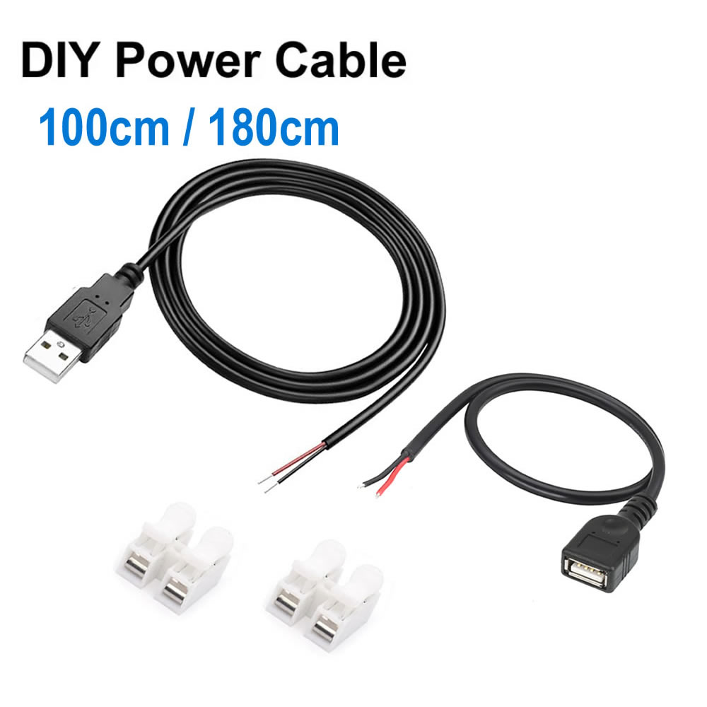 Electronics Repair Gadgets - DC 2 핀 USB 전원 케이블
