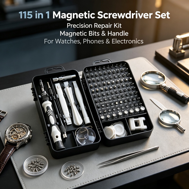 Electronics Repair Gadgets - 115-in-1 정밀 드라이버 세트, 전자제품, 휴대폰,