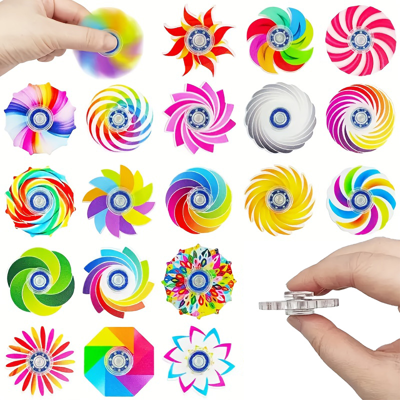 Electronics Gadgets Bag - 5/10/20pcs 미니 랜보우 피젯 스피너 감각