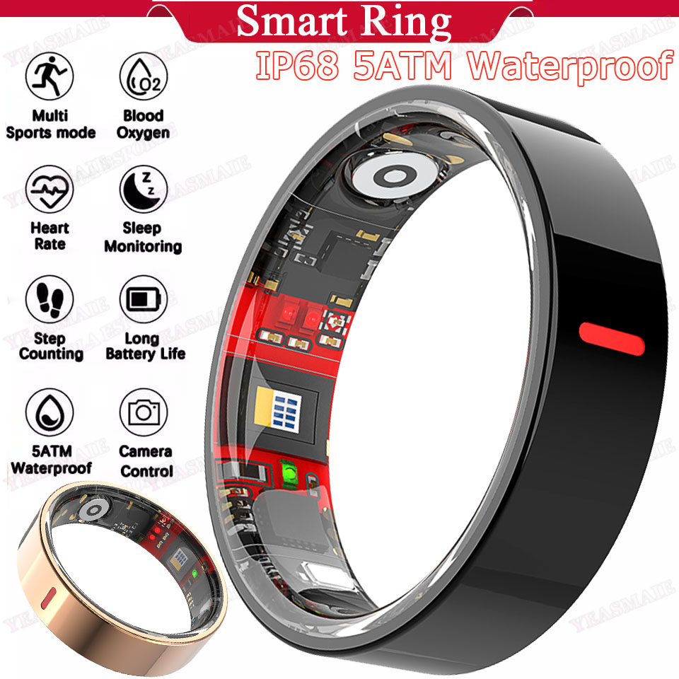 Smart Ring Health - 2026 야외 스포츠 스마트 링 5ATM+IP68