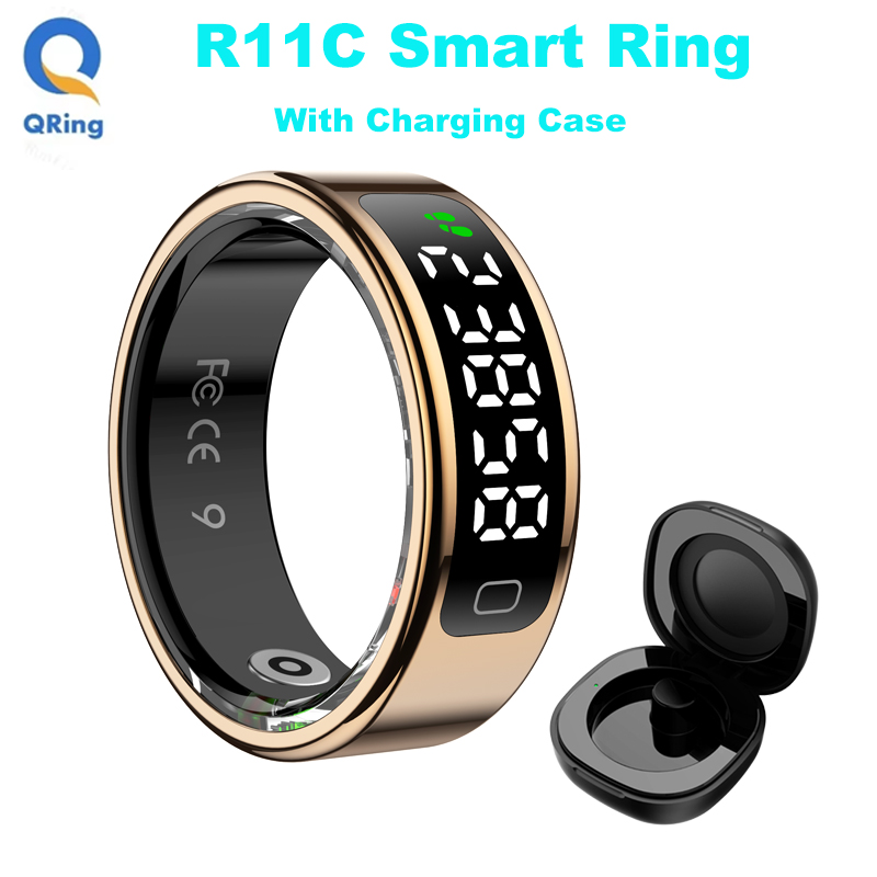 Smart Ring Health - AMZMAX R11C 디스플레이 화면 스마트 링