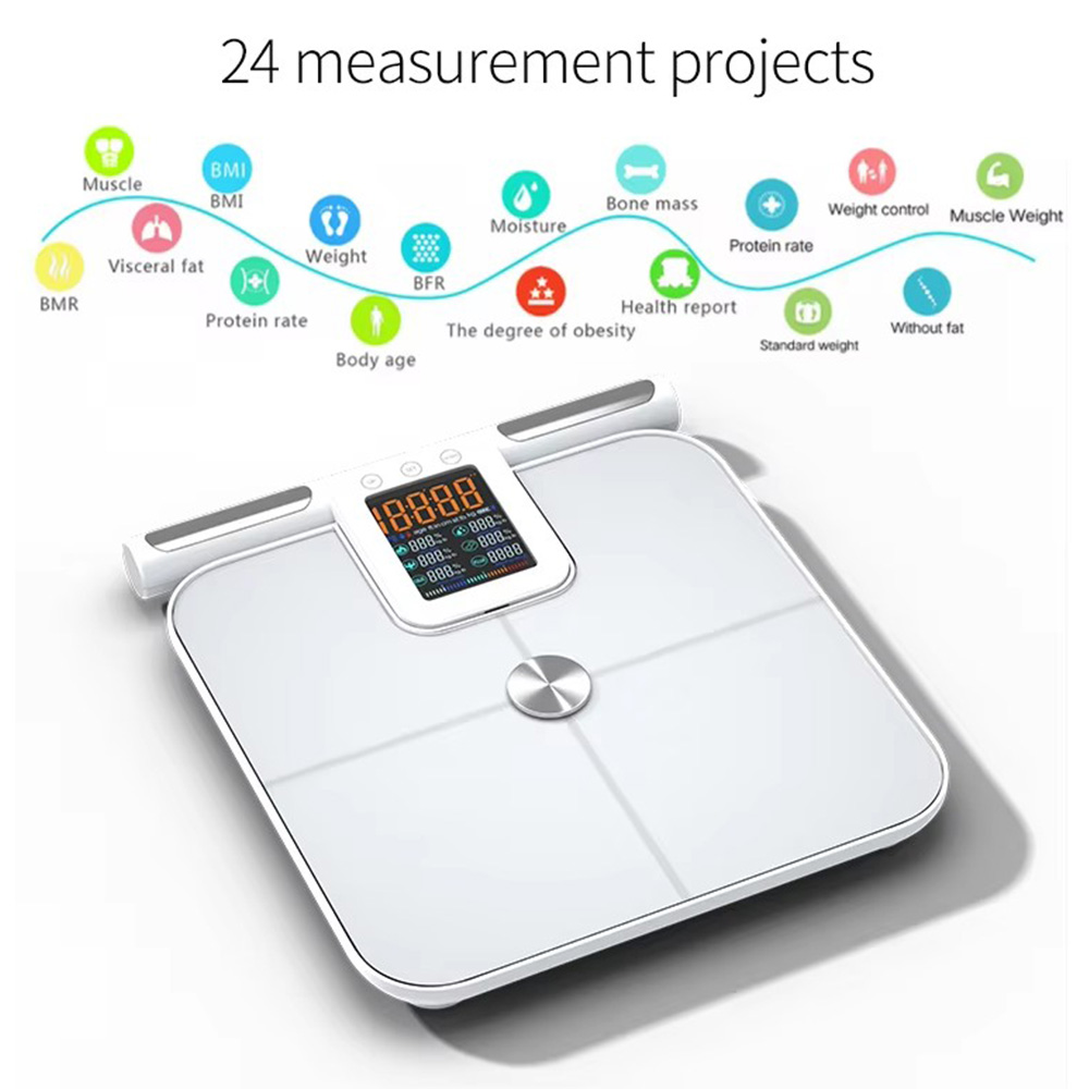 손잡이가 달린 스마트 체지방 체중계, 24 정밀 신체  - Body Fat Scale Smart 리뷰 및 가격