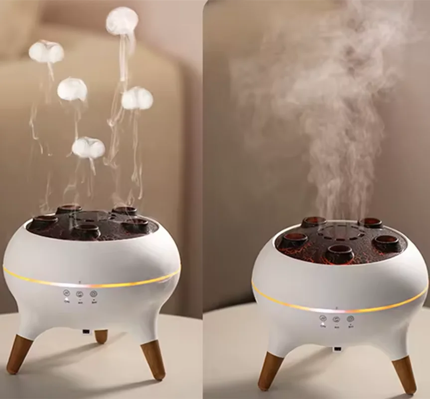 다이나믹 해파리 가습기 250ml 에센셜 오일 디퓨저  - Electronics Gadgets For Home 리뷰 및 가격