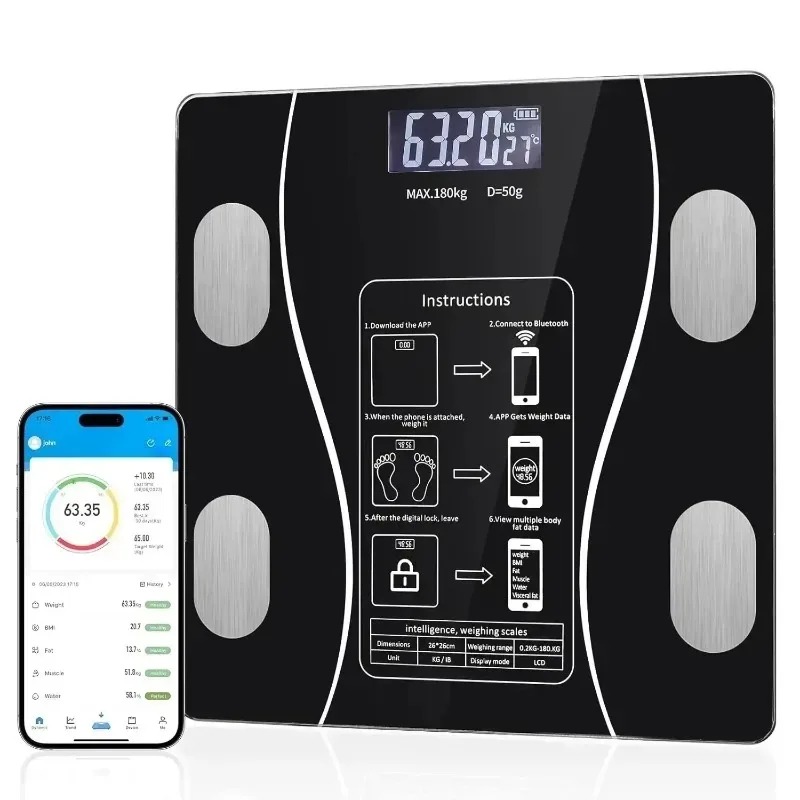 체지방 측정기 체중 감량 및 지방 감량 측정기 스마트  - Body Fat Scale Smart 리뷰 및 가격