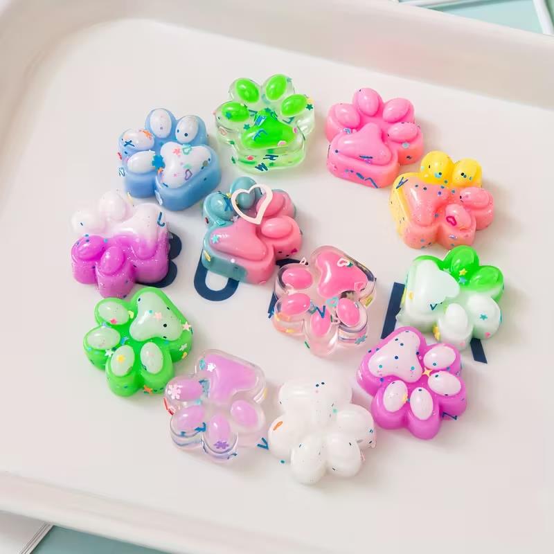 10/30/50개 귀여운 고양이 발톱 모양 미니 피젯  - Electronics Gadgets Bag 리뷰 및 가격