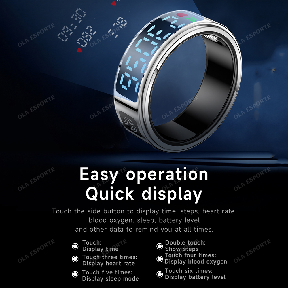 2026년 충전 콘센트가 있는 스마트 링, HD 화면, - Smart Ring Health 리뷰 및 가격