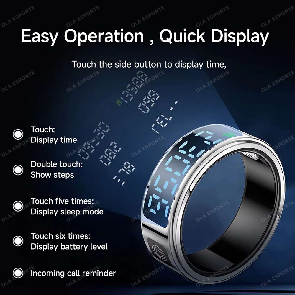 2026년 충전 콘센트가 있는 스마트 링, HD 화면, - Smart Ring Health 리뷰 및 가격