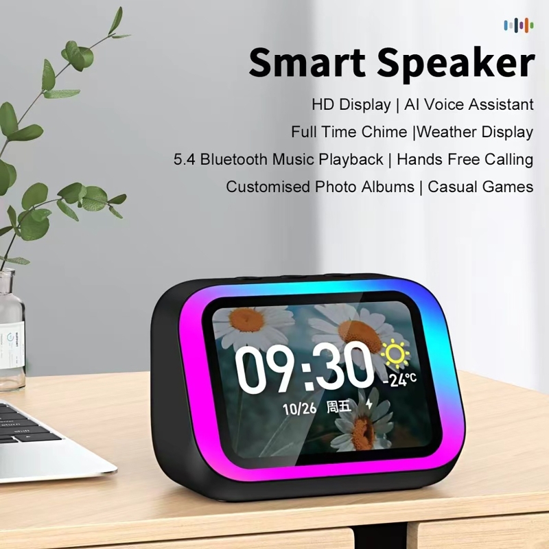 AI 음성 어시스턴트 블루투스 스피커 RGB 컬러 조명 - Electronics For Home 리뷰 및 가격