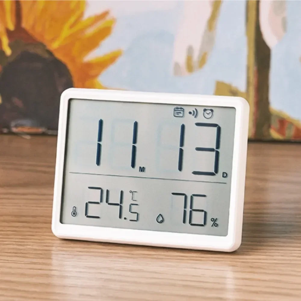 다기능 온도계 습도계 자동 전자 온도 습도 모니터 시계 - Electronics For Home 리뷰 및 가격