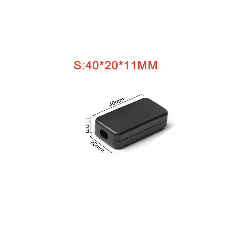 2PCS 플라스틱 방수 블랙 박스 DIY 하우징 악기  - Unique Electronics Gadgets 리뷰 및 가격