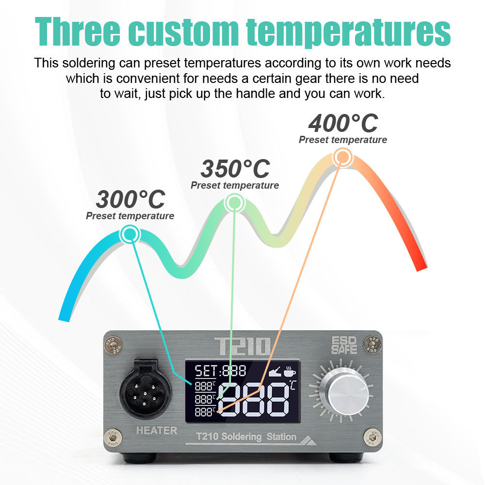 JCD T210 스마트 납땜 스테이션 디지털 용접 장비 - Electronics Repair Gadgets 리뷰 및 가격