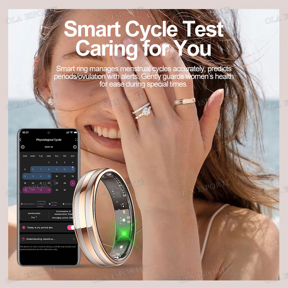 신형 6.3mm 얇은 스마트 링 건강 모니터 스마트링  - Smart Ring Health 리뷰 및 가격