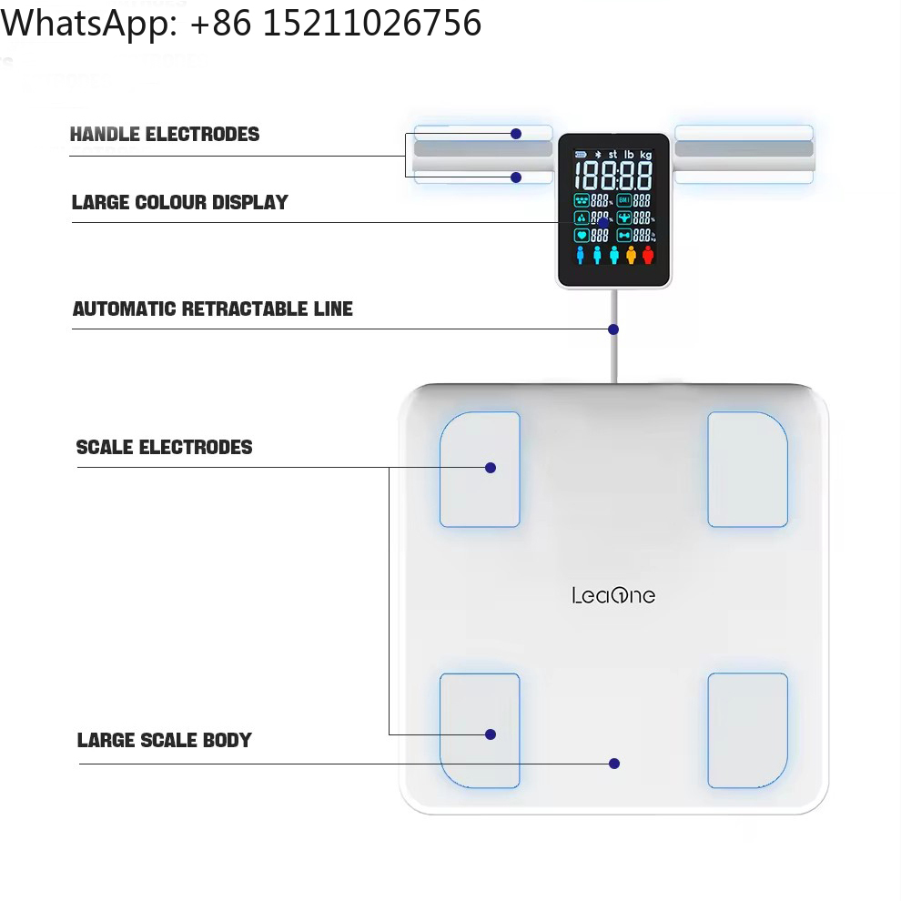 공장 30 바디 데이터 8 전극 스마트 체중계 지능형  - Body Fat Scale Smart 리뷰 및 가격