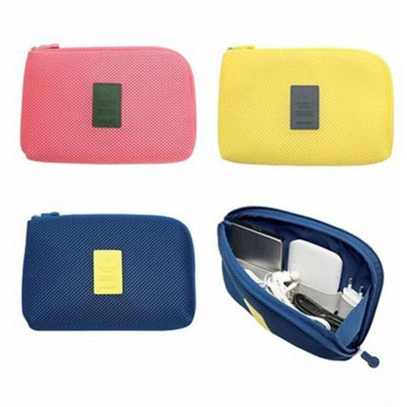 휴대용 디지털 USB 전자 가제트 휴대폰 충전기 홀더, - Electronics Gadgets Bag 리뷰 및 가격