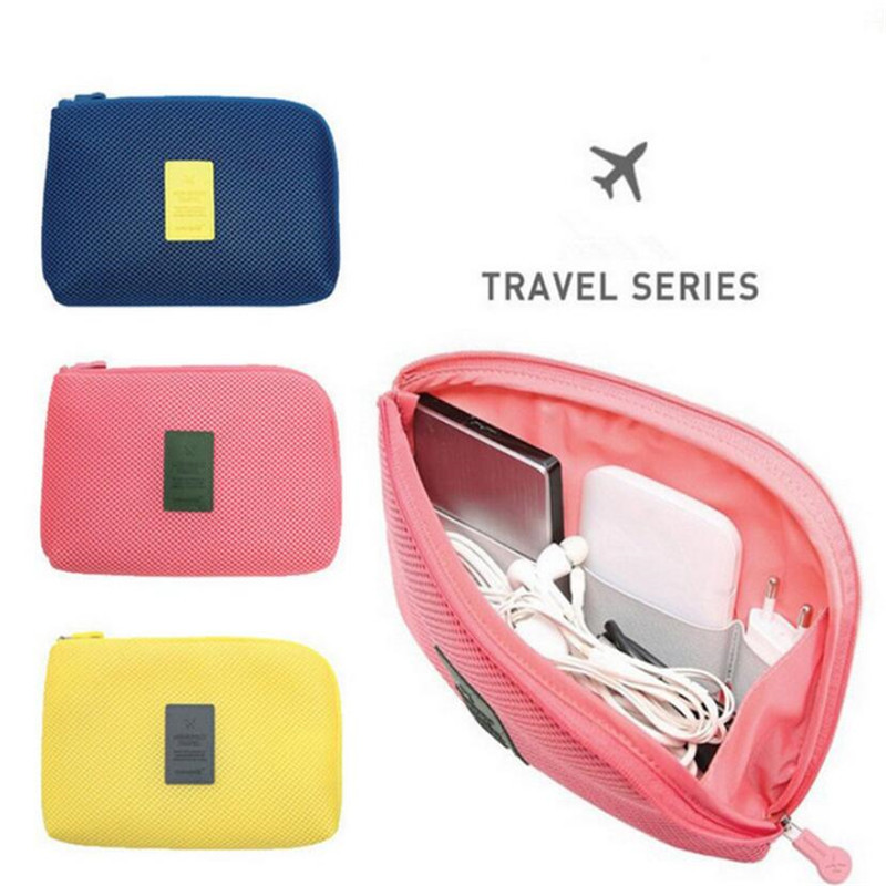 휴대용 디지털 USB 전자 가제트 휴대폰 충전기 홀더, - Electronics Gadgets Bag 리뷰 및 가격