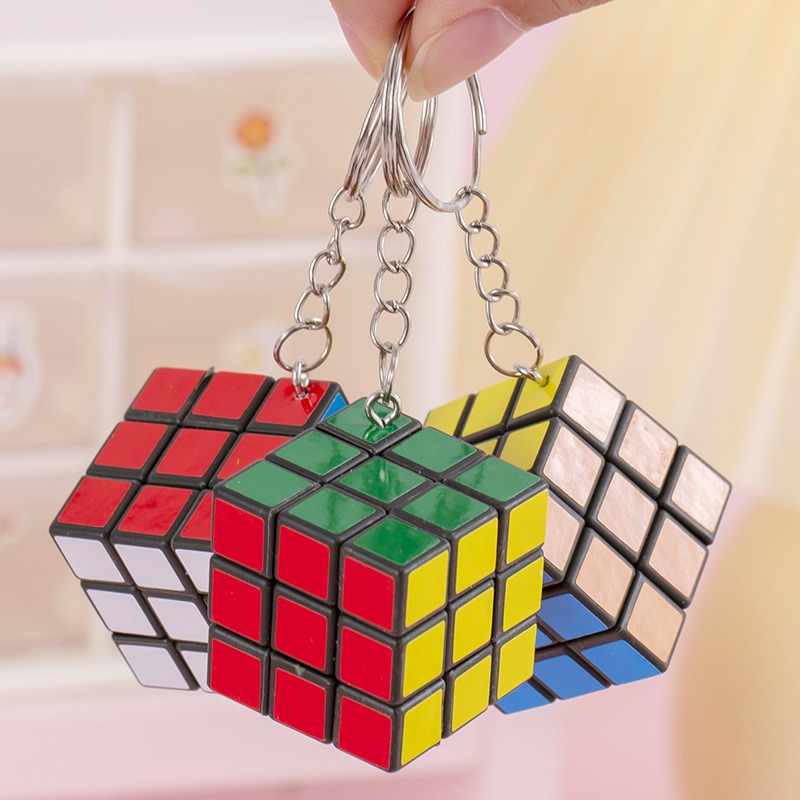 미니 3x3 매직큐브 키체인 파티 선물 피젯토이 예쁜  - Electronics Gadgets Bag 리뷰 및 가격