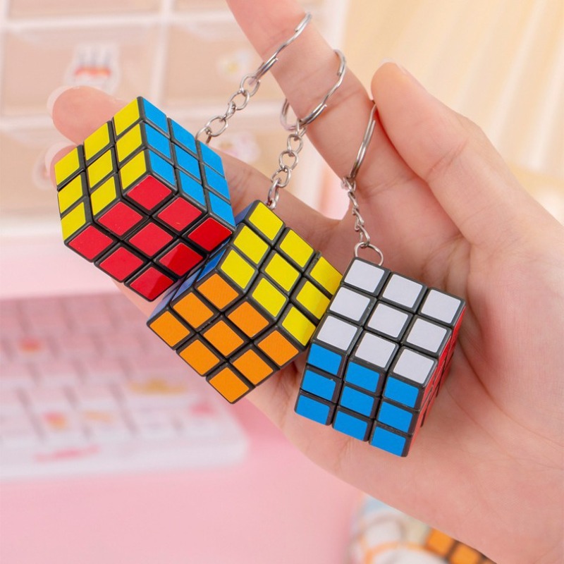 미니 3x3 매직큐브 키체인 파티 선물 피젯토이 예쁜  - Electronics Gadgets Bag 리뷰 및 가격