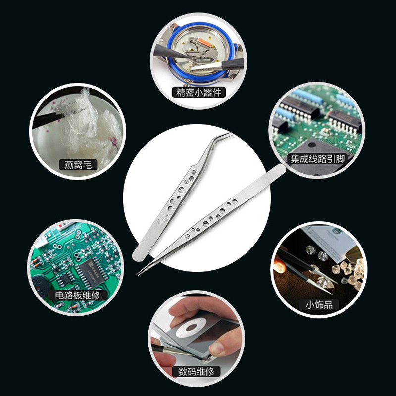 새로운 2026 정전기 방지 정밀 스테인리스 곡선형 직 - Electronics Repair Gadgets 리뷰 및 가격