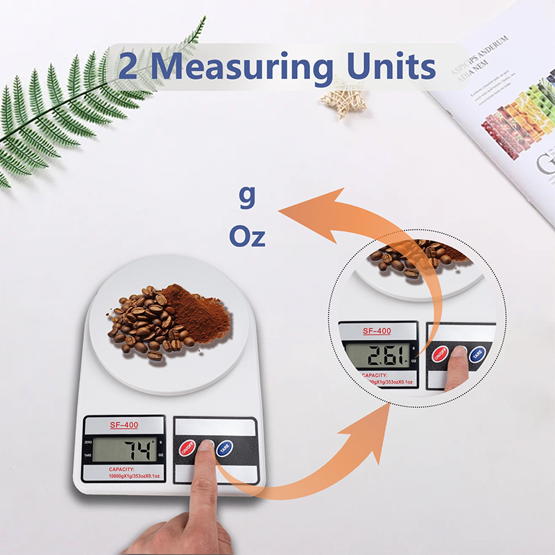 1개 5kg/1g 디지털 주방 저울, 타라 기능이 있는 - Unique Electronics Gadgets 리뷰 및 가격