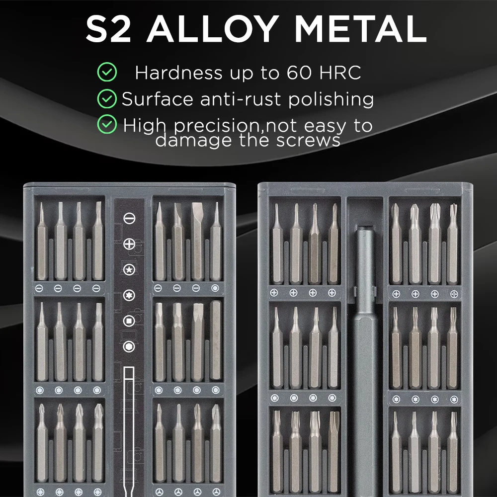 25/63 in 1 자기 정밀 드라이버 세트 키트 To - Electronics Repair Gadgets 리뷰 및 가격