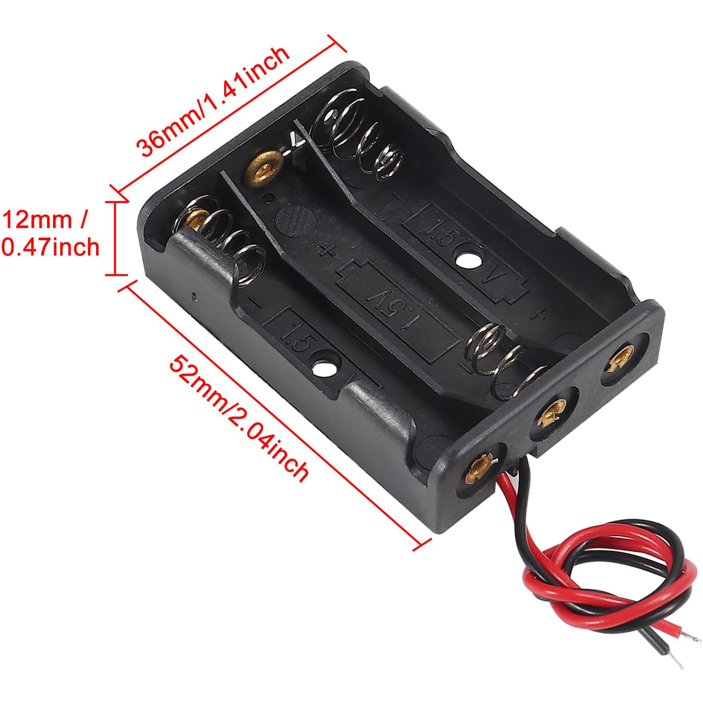10개 AAA 배터리 홀더 3X 1.5V AAA 배터리 - Unique Electronics Gadgets 리뷰 및 가격