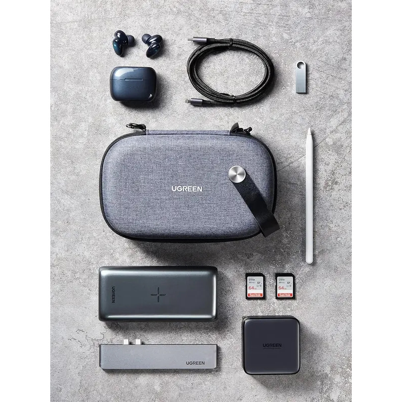 오리지널 유그린 여행용 액세서리 가방 휴대용 케이블 정 - Electronics Gadgets Bag 리뷰 및 가격