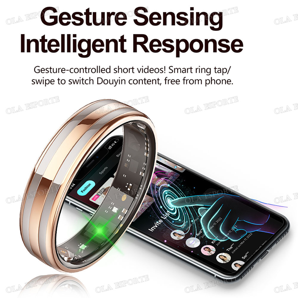 제스처 감지 스마트 링 건강 모니터 스마트 링 야외 방 - Smart Ring Health 리뷰 및 가격